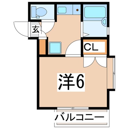 郡山駅 バス15分  鶴見坦交差点下車：停歩1分 1階の物件間取画像